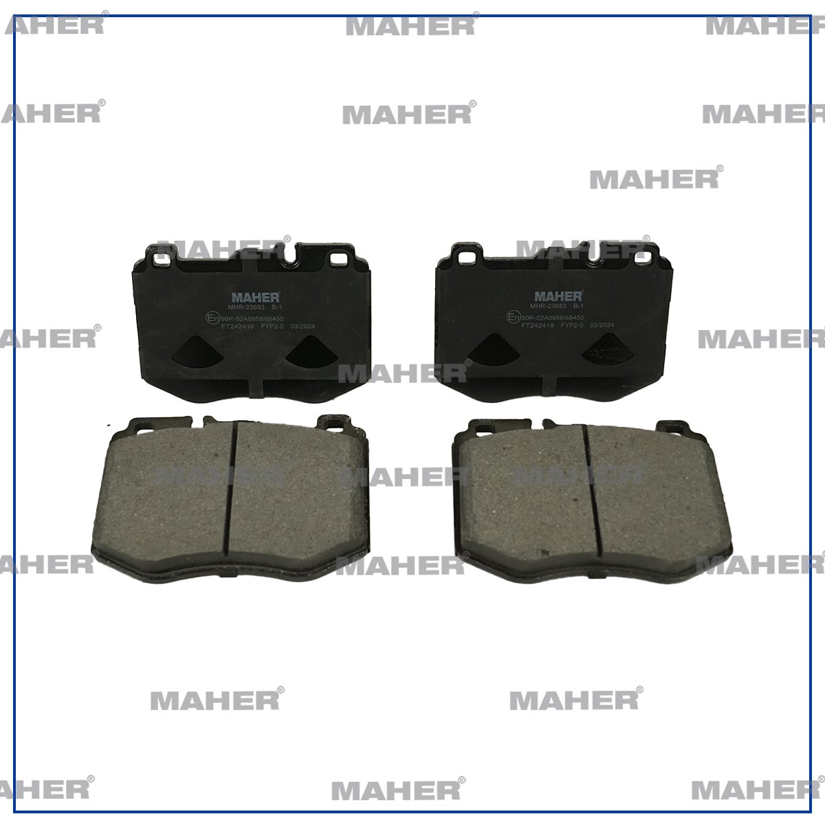 Mercedes GLC Ön Fren Balatası OEM A0084201820 Mercedes GLC Ön Fren Balatası OEM A0084201820